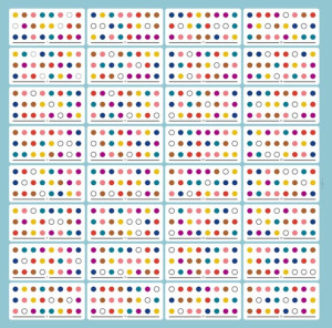 Игра развивающая Интеллект, 8 цветов, дерево