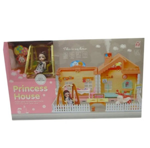 Игровой набор Princess House Домик с куклой, 95 деталей