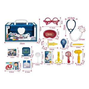Набор доктора Doctor Suit, в чемодане, 15 предметов