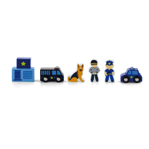 Игровой набор Viga для железной дороги, деревянный