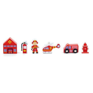Игровой набор Viga для железной дороги, деревянный