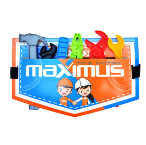 Набор инструментов Maximus MX5118 Веселый мастер, на поясе, 6 шт