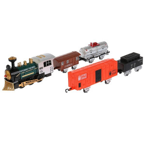 Железная дорога Essa Toys Classic Train Поезд, со светом и звуком, 23 элемента
