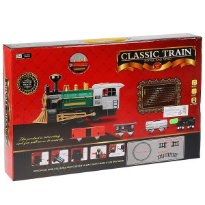 Железная дорога Essa Toys Classic Train Поезд, со светом и звуком, 23 элемента