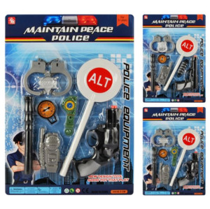 Набор полицейского Essa Toys 01-27-1, 8 предметов