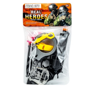 Набор полицейского Real Heroes, 20 см