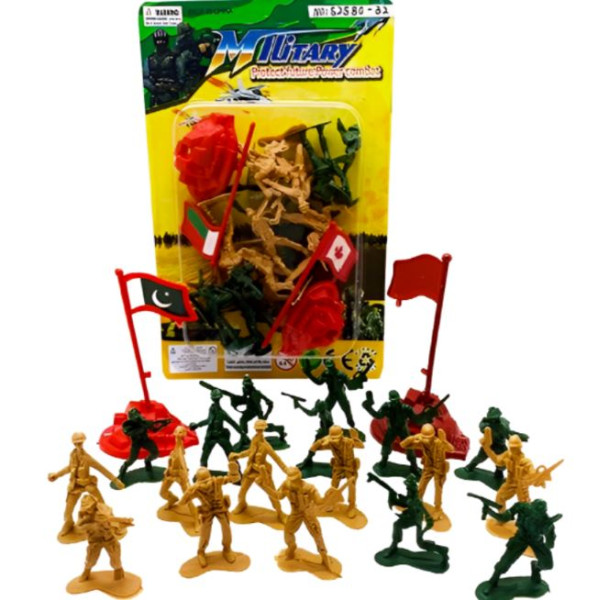 Набор солдатиков Essa Toys S2580-32, 16 фигурок