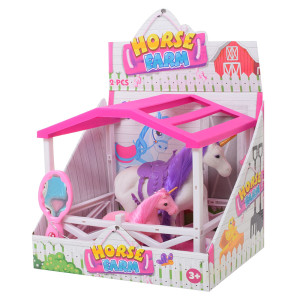 Игровой набор 6212-3 Ферма, конь-2шт, загон
