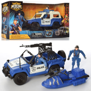 Набор игровой Rescue Squard Полиция-спасатели D3101-4-5