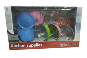 Игровой набор Посудка, металл, 11 предметов