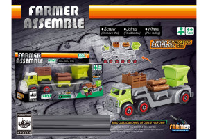 Игровой набор Farmer Assemble Грузовик, конструктор на шурупах