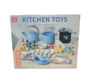 Игровой набор Посудка с продуктами, 36 предметов