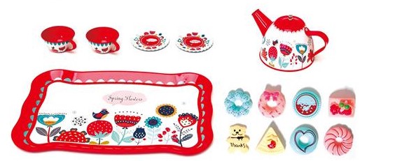 Игровой набор Чайный сервиз, металл, 13 предметов