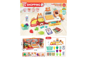 Игровой набор Кассовый аппарат, 24 элемента