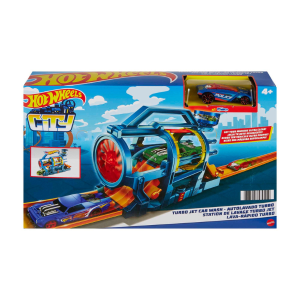 Игровой набор Hot Wheels City, трек с машинкой 1:64