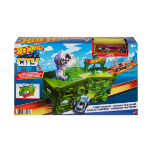 Игровой набор Hot Wheels City, трек с машинкой 1:64
