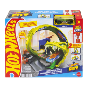 Игровой набор Hot Wheels City - Змеиная атака, с машинкой 1:64, с пусковым механизмом