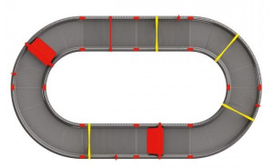 Игровой набор Quercetti Big Marbledrom Basic - Дорога, 44 детали