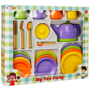 Игровой набор Sunman Чаепитие, 36 предметов