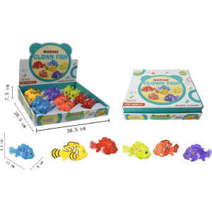 Игрушка для купания Рыбка, заводная, 11см