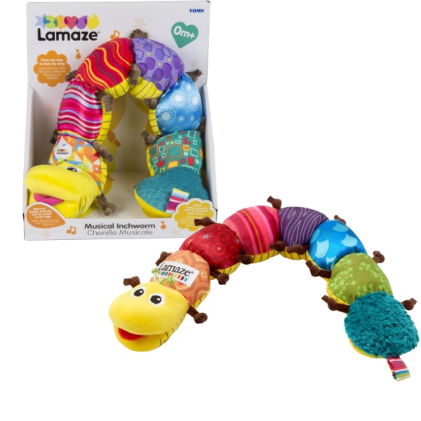 Игрушка развивающая Tomy Toomies Гусеница, мягкая