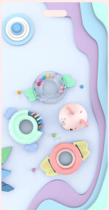 Игрушка Sobebear Пчелка, с звуковыми эффектами