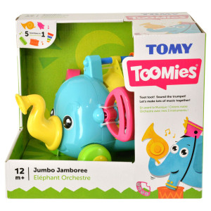 Игрушка развивающая Tomy Toomies Музыкальный слоник