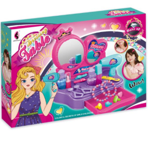 Настольное зеркало для девочек Essa Toys KL20666, с аксессуарами и косметикой
