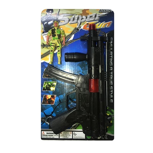 Оружие детское Essa Toys Автомат MP5, с солдатиком