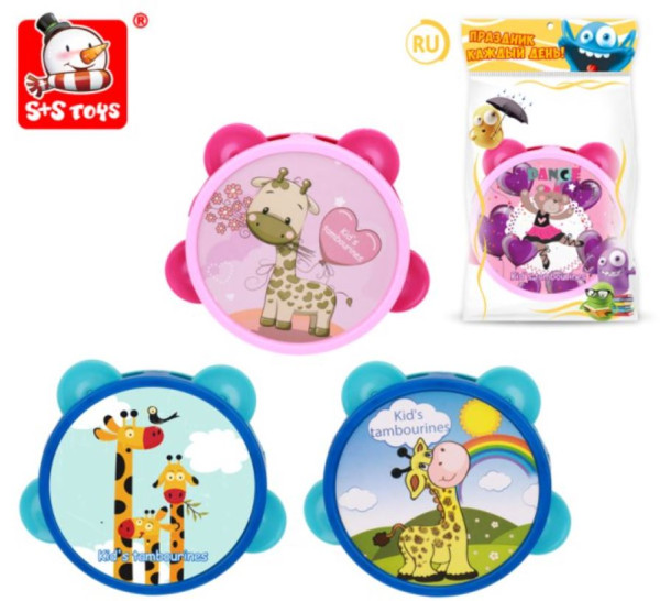 Бубен детский S+S toys 000040