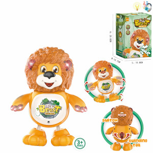 Игрушка Runqi Танцующее животное, со светом и звуком
