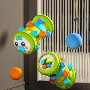 Развивающая игрушка-роллер Гусеница