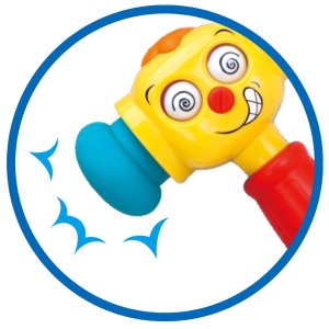 Игрушка интерактивная Hola Веселый молоток, музыкальный, на Английском языке