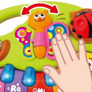 Интерактивная игрушка Hola Пианино-Смайлик, с музыкой