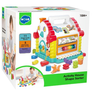Игрушка интерактивная Hola Веселый домик, сортер, со звуком