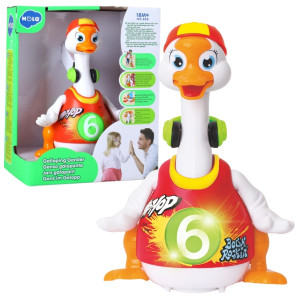Игрушка интерактивная Hola Танцующий гусь, со светом и музыкой