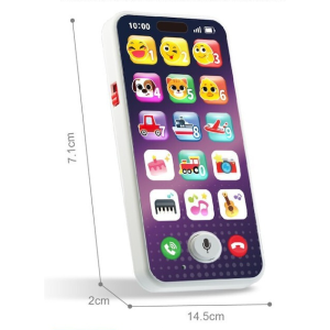 Интерактивная игрушка Hola Смартфон-повторюшка, 40+ звуков, Английский язык