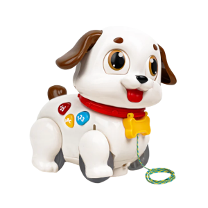 Игрушка интерактивная Hola Щенок, звук/свет, на веревочке