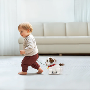 Игрушка интерактивная Hola Щенок, звук/свет, на веревочке