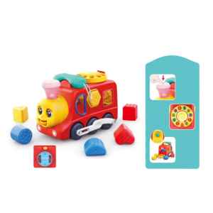 Интерактивная игрушка 3в1 Hola Паровозик, звук/свет