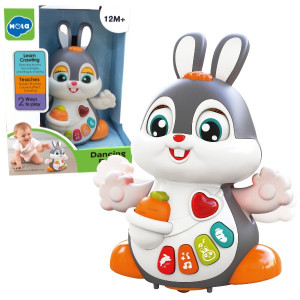 Игрушка интерактивная Hola Танцующий кролик, со светом и музыкой