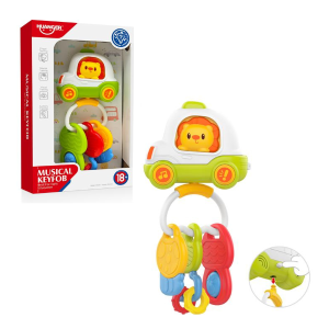 Игрушка интерактивная Huanger Машинка-ключи, звук/свет