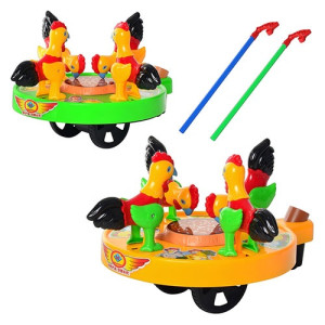 Игрушка каталка 340 Петушки