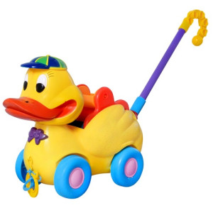 Игрушка каталка 338A Уточка