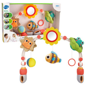 Игрушка на коляску Hola Солнце, дуга с игрушками