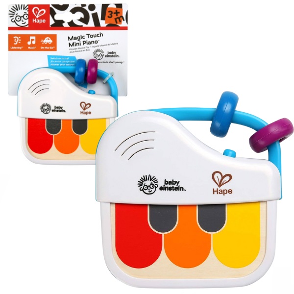 Игрушка Hape E800852 Baby Einstein Магическое мини-пианино, деревянная