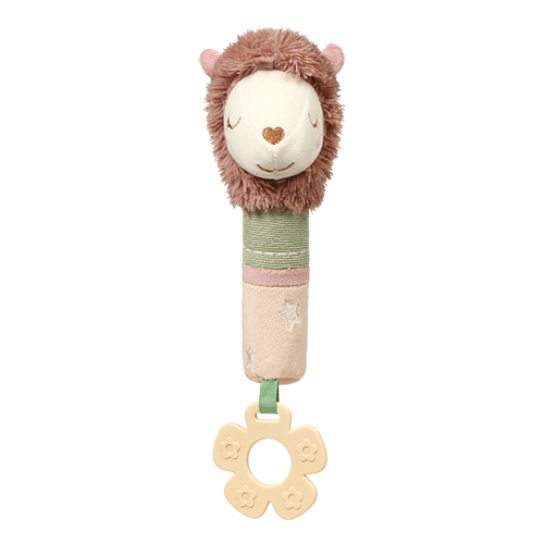 Игрушка-пищалка BabyOno Лама Луна, с прорезывателем