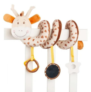 Игрушка - подвеска на кроватку Tedsy Спираль Жирафик, 28см