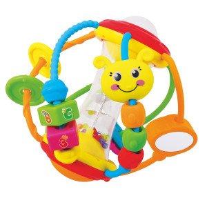 Игрушка развивающая Hola Веселый мячик, погремушка