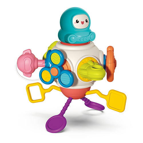 Игрушка 8в1 BabyOno Astronaut для сенсорного развития